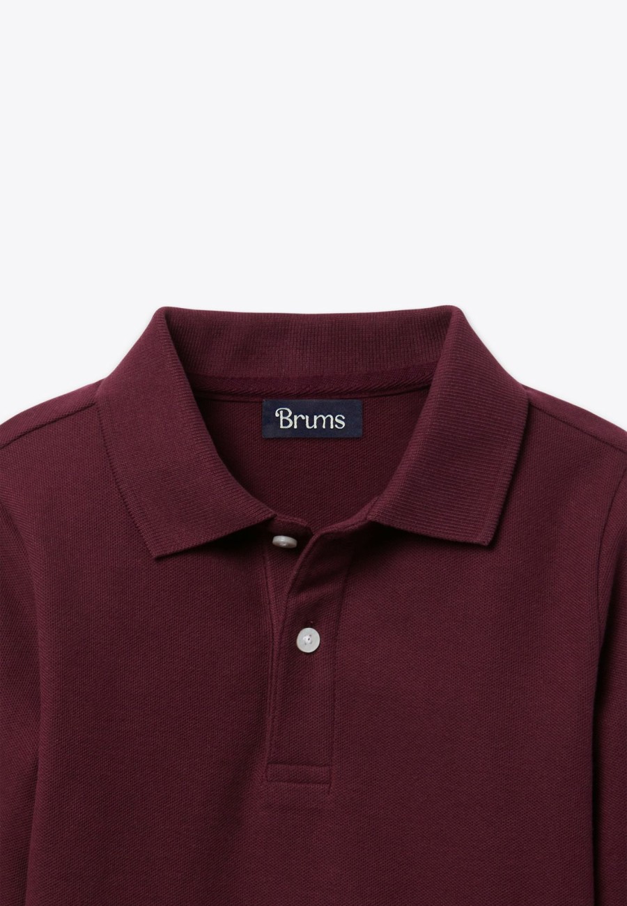 Boy Brums Milano Top | Polo Piquet Manica Lunga