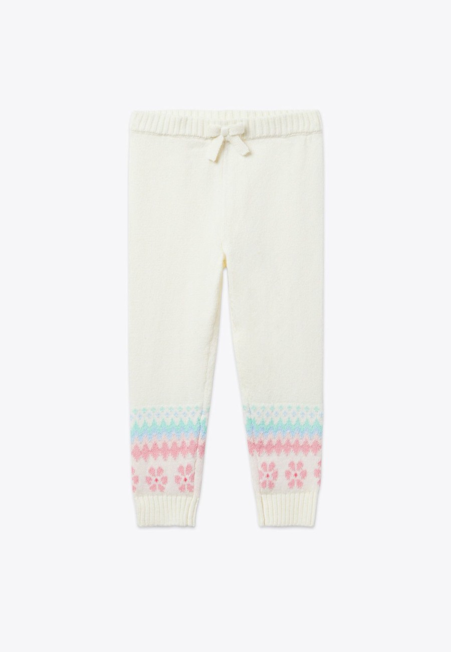 Girl Brums Milano Pantaloni & Gonne | Pantalone In Maglia Jacquard