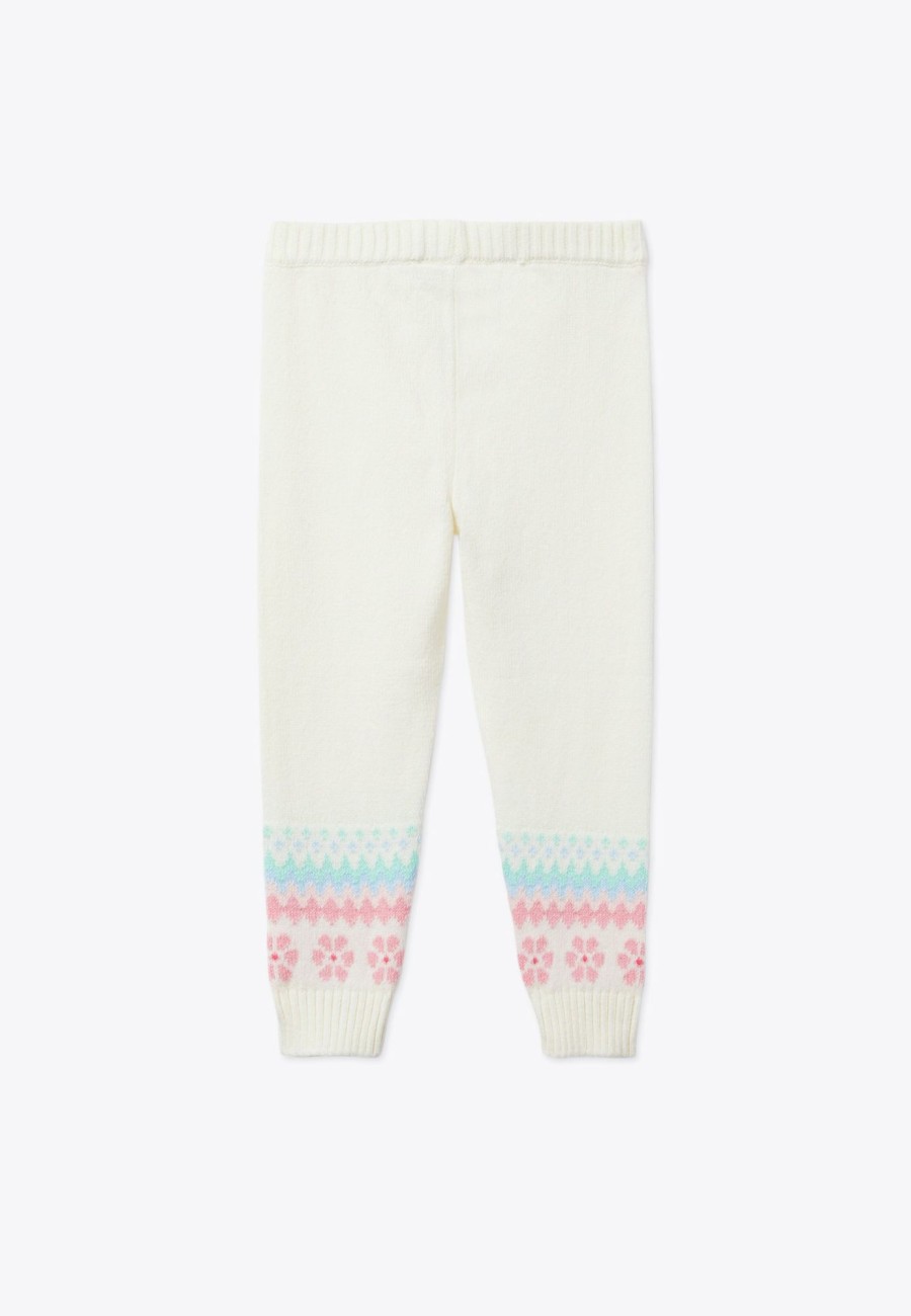 Girl Brums Milano Pantaloni & Gonne | Pantalone In Maglia Jacquard