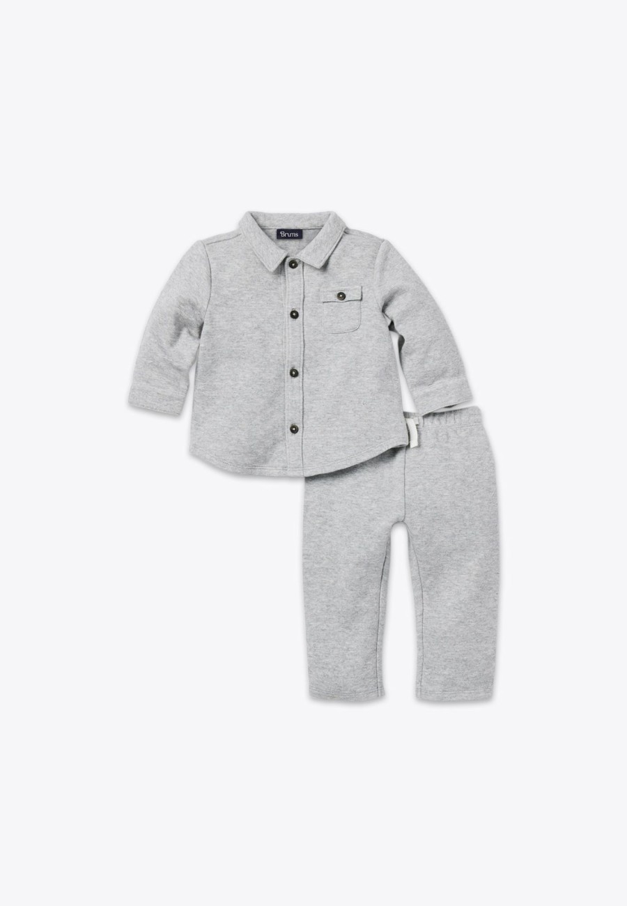 Newborn Brums Milano Completini & Tutine | Completo 2 Pezzi: Camicia E Pantalone