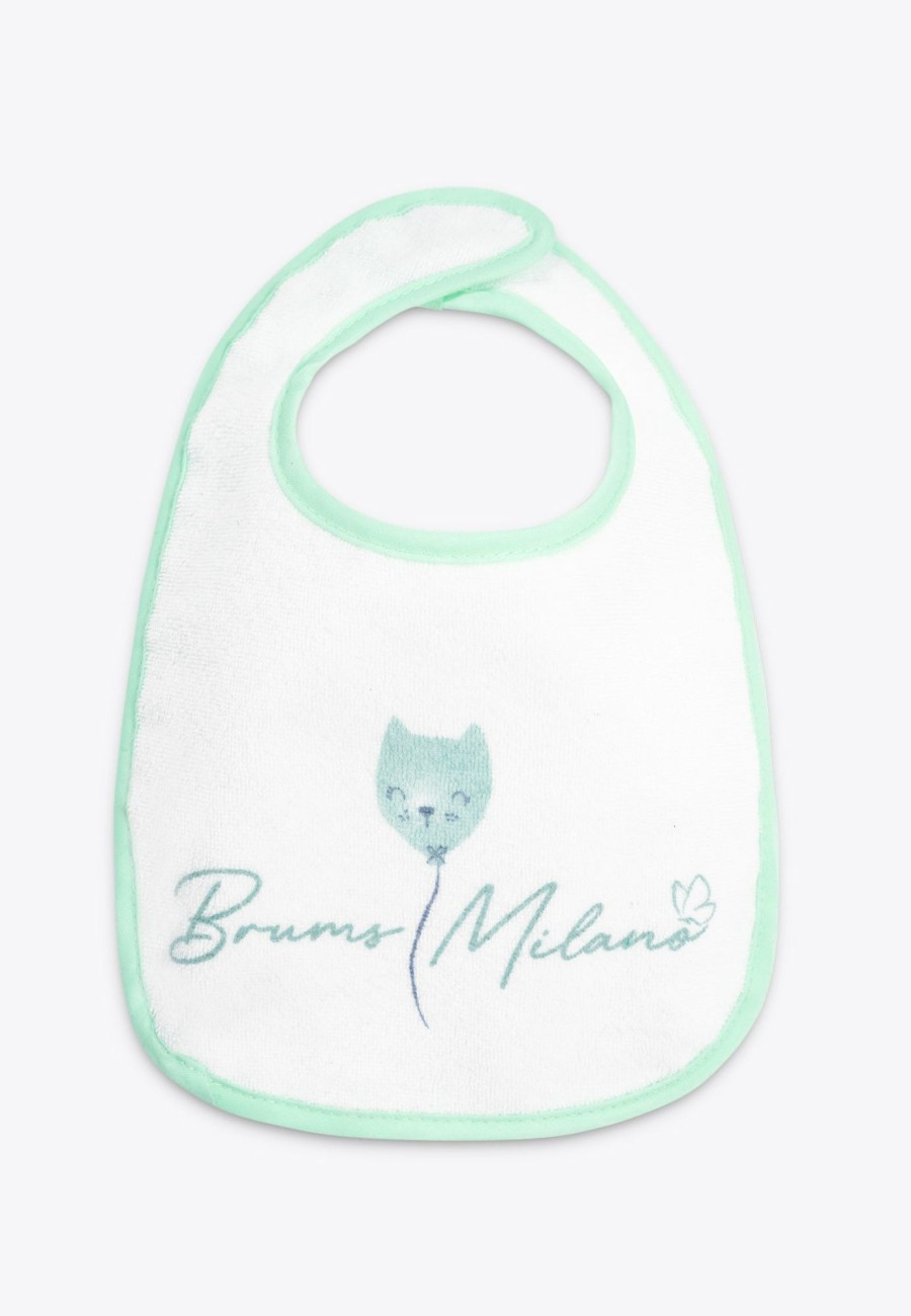 Newborn Brums Milano Accessori | Set 2 Bavette In Spugna